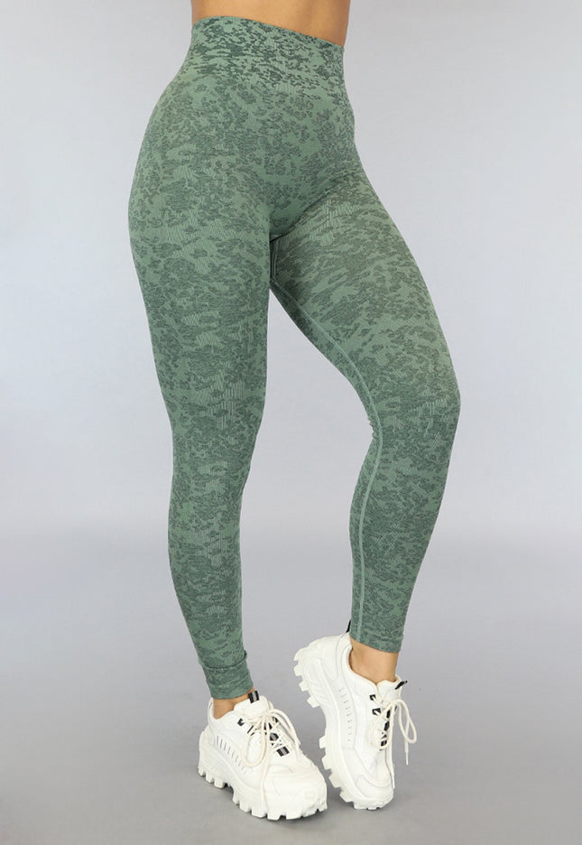 Groene Gemêleerde Sportlegging
