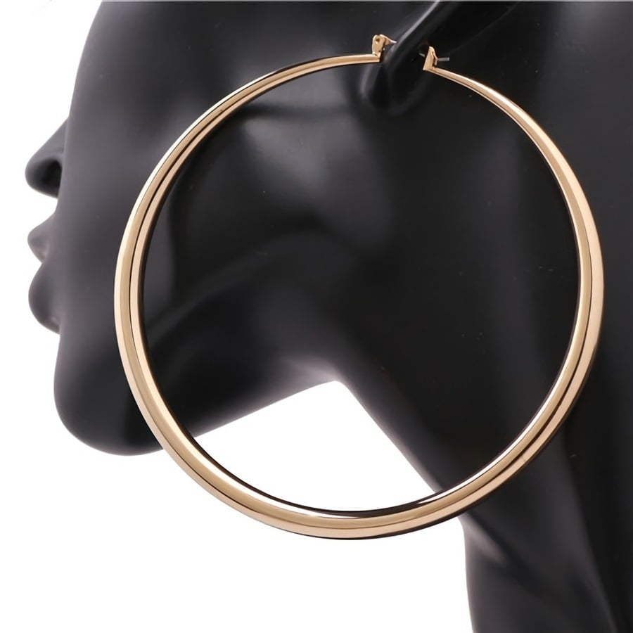 Grote Hoop Oorbel Goud & Zilver