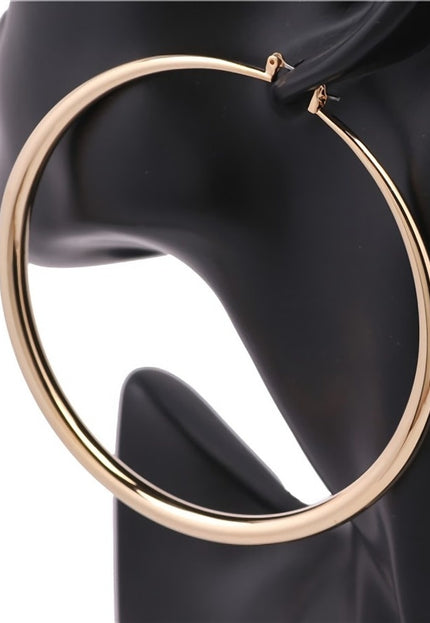 Grote Hoop Oorbel Goud & Zilver