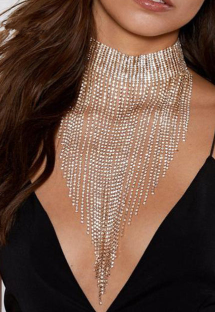 Grote Strass Choker
