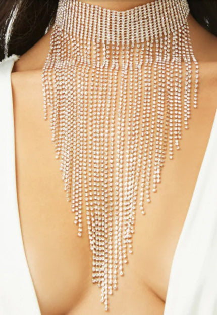 Grote Strass Choker