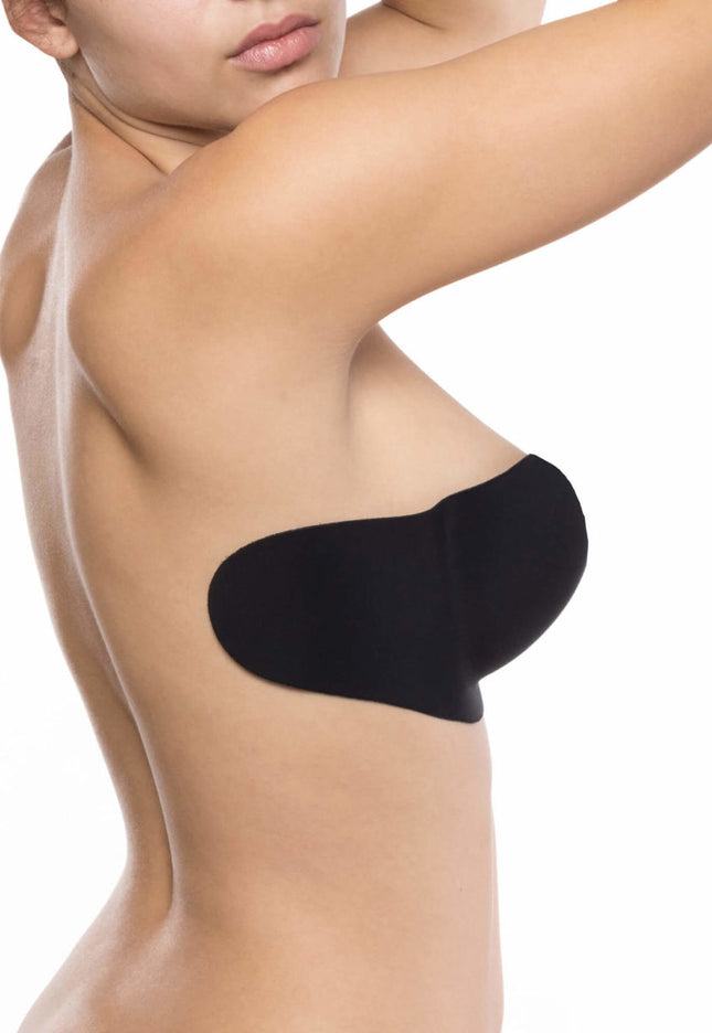 Invisible Backless Gala Bra Zwart