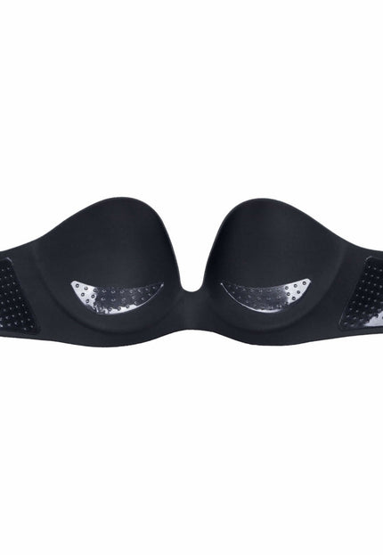 Invisible Backless Gala Bra Zwart