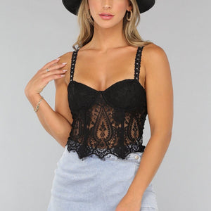 OP=OP.50.NL Kanten Topje met Voorgevormde Beugels