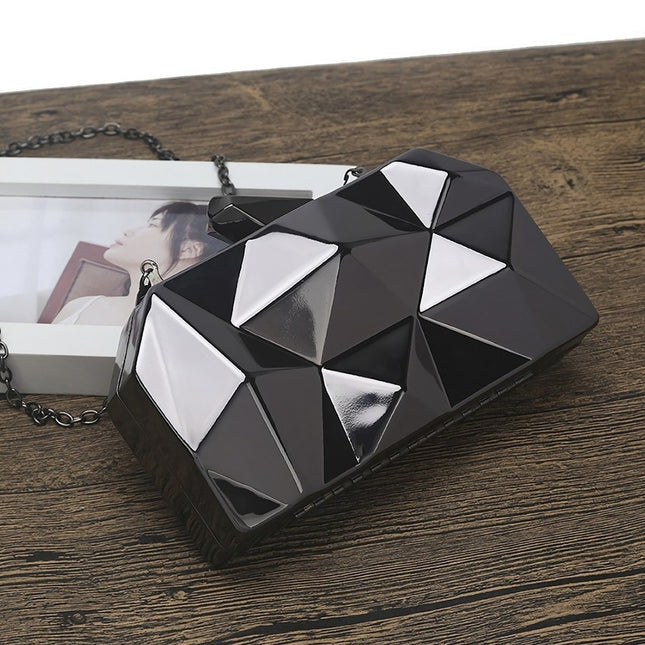 Kleine Metallic Clutch