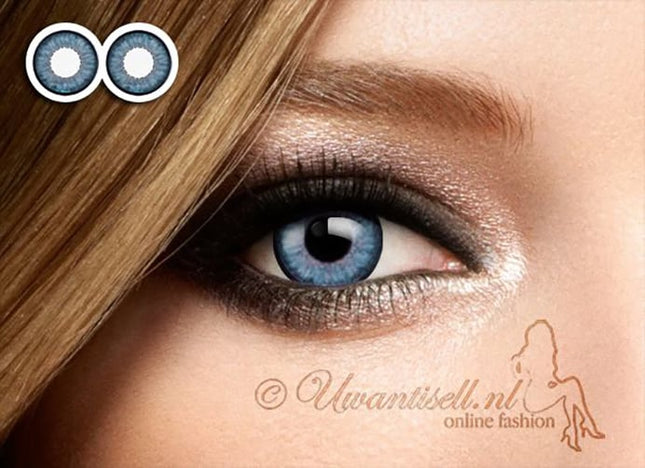 Kleurlenzen: 3 Tone Impressie Lenzen Blauw