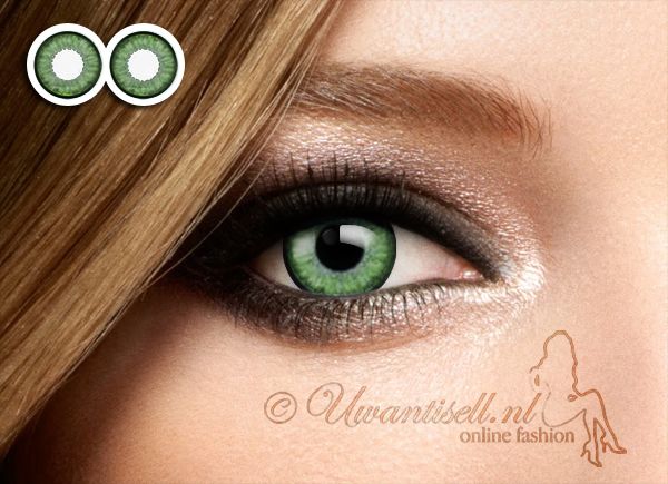 Kleurlenzen: 3 Tone Impressie Lenzen Groen