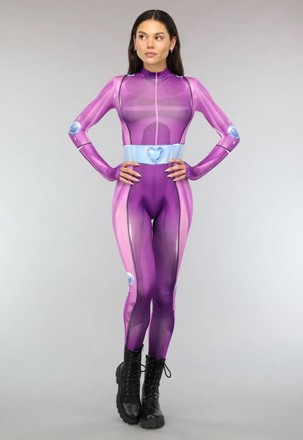 CARNA30 Paars Totally Spies Kostuum