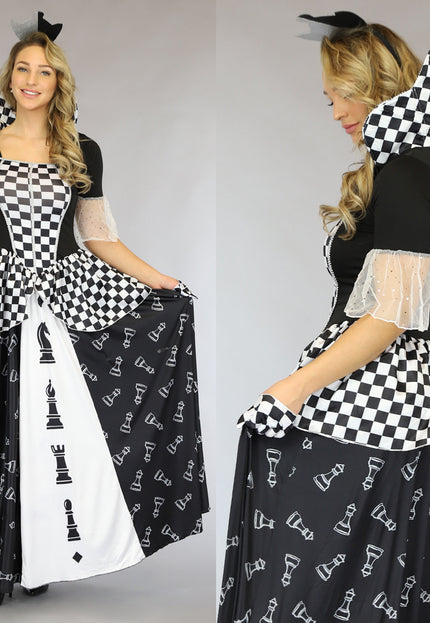 CARNA50 Queen of Chess Kostuum