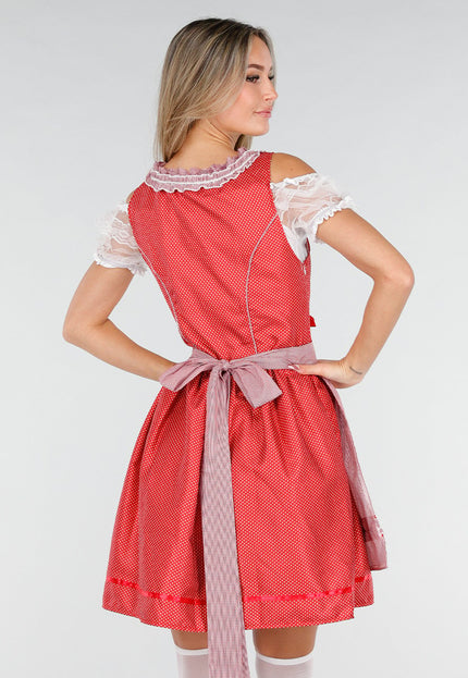 KOSTUUM Rood Oktoberfest Jurkje