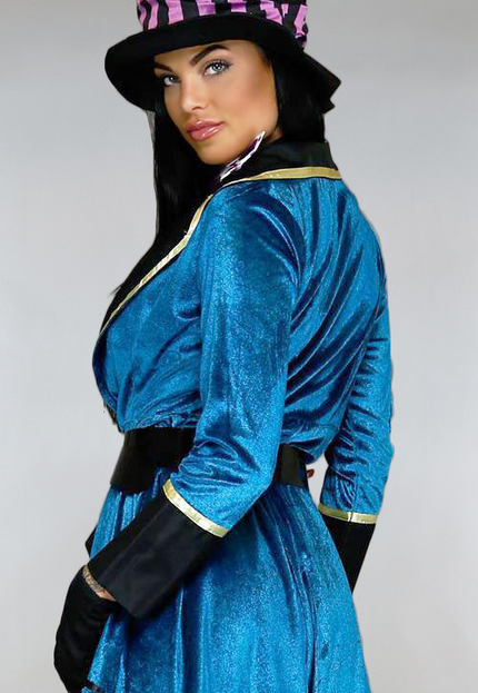 CARNA30 Velvet Mad Hatter Kostuum