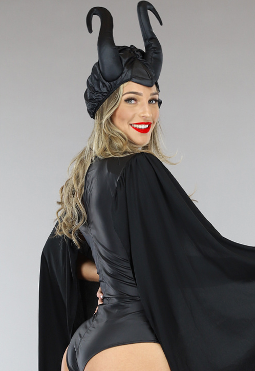 CARNA35 Zwart Duivel Kostuum