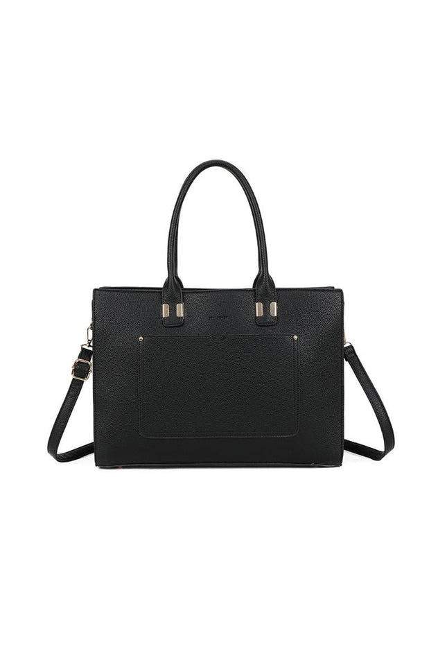 OP=OP.07.NL Zwarte Laptoptas