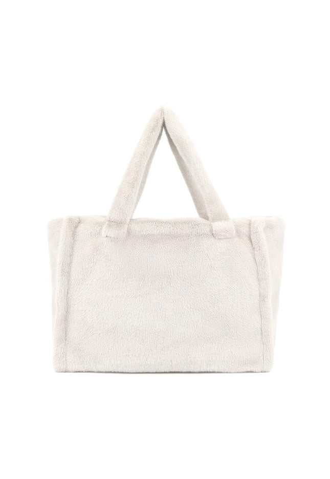 NEW240925 Witte Fluffy Shopper