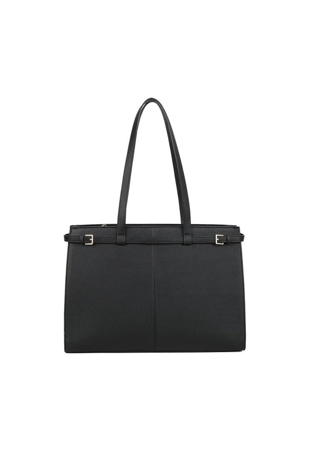 NEW240925 Zwarte Shopper Tas met Rits