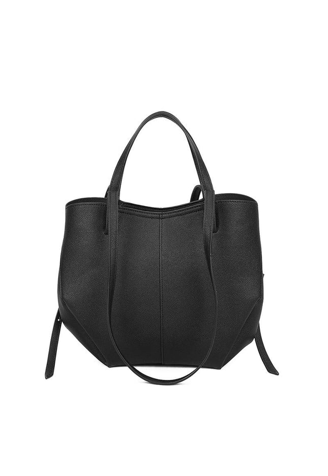 OP=OP.07.NL Zwarte Handtas met Hengsels