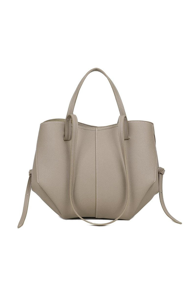 OP=OP.07.NL Beige Handtas met Hengsels