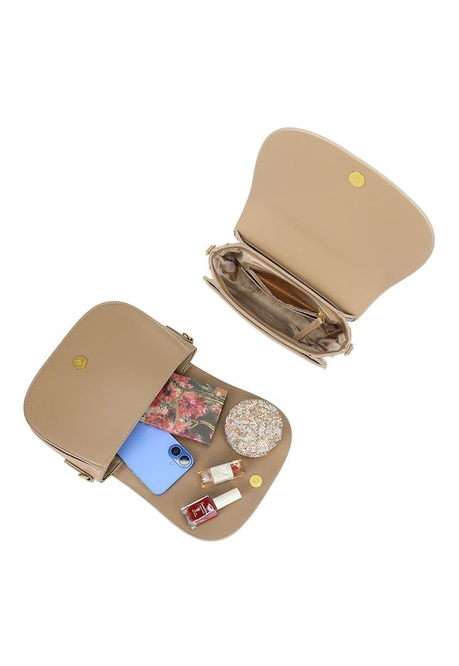 NEW240925 Beige Crossbody Tas