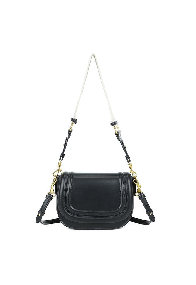 NEW240925 Zwarte Crossbody Tas met Schouderband