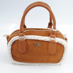 OP=OP.07.NL Cognac Boucle Handtas