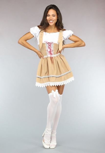 CARNA35 Oktoberfest Jurk met Kantdetails