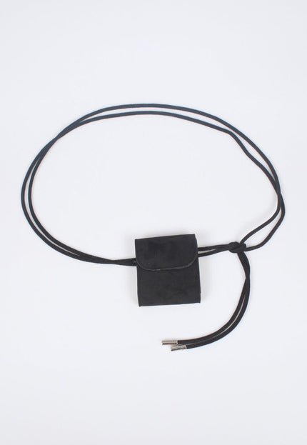 NEW070126 Suède Ceintuur met Mini Pouch