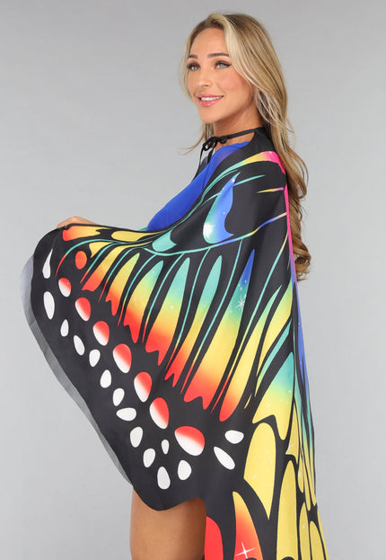 Multicolor Vlinder Kostuum Accessoires