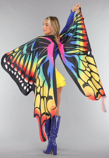 Multicolor Vlinder Kostuum Accessoires