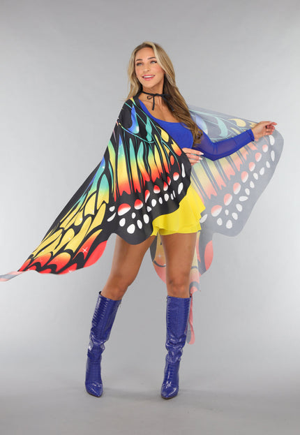 Multicolor Vlinder Kostuum Accessoires