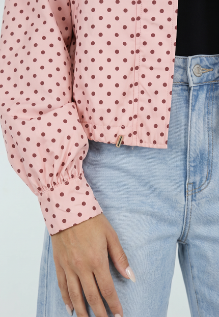 NEW010726 Roze Polkadot Jasje