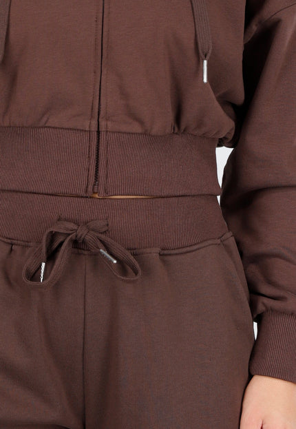 NEW011025 Bruin Huispak met Straight Broek