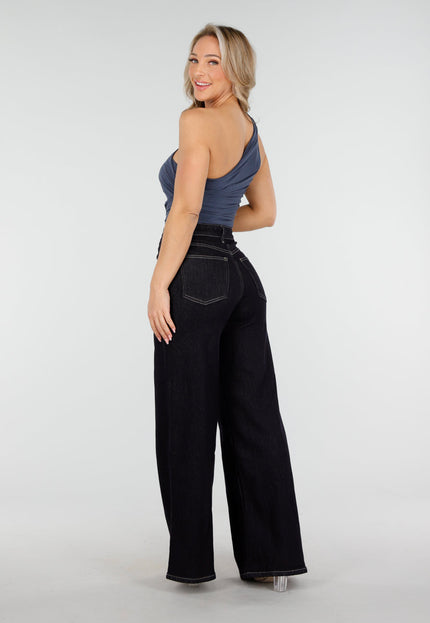 NEW011025 Donkerblauwe One Shoulder Body