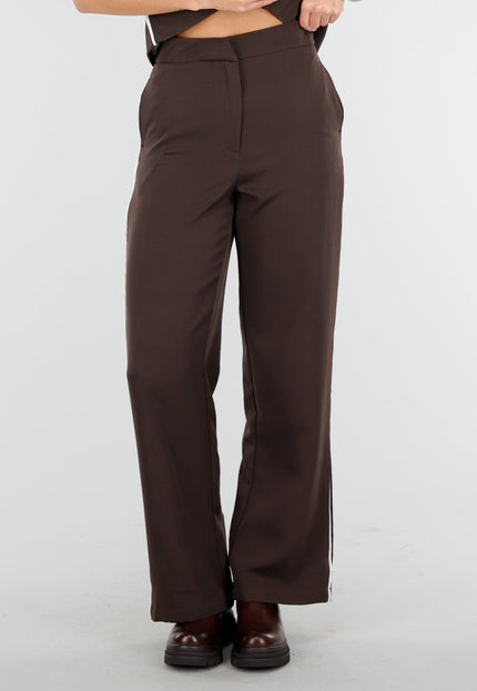 NEW011025 Donkerbruine Two Piece Set