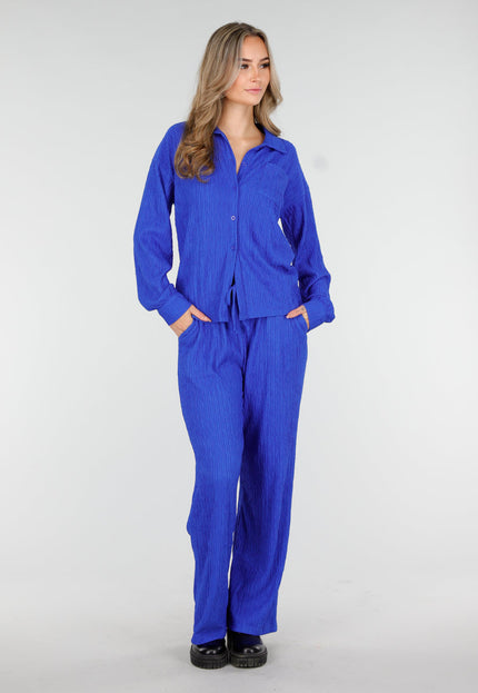 NEW011025 Kobaltblauwe Two Piece Set