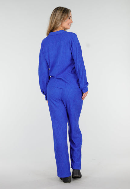 NEW011025 Kobaltblauwe Two Piece Set