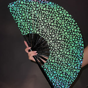 NEW0111 XXL Reflective Waaier met Sterren