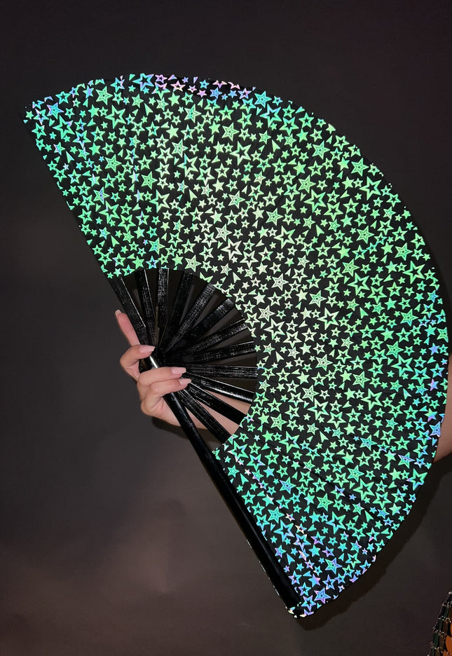 NEW0111 XXL Reflective Waaier met Sterren