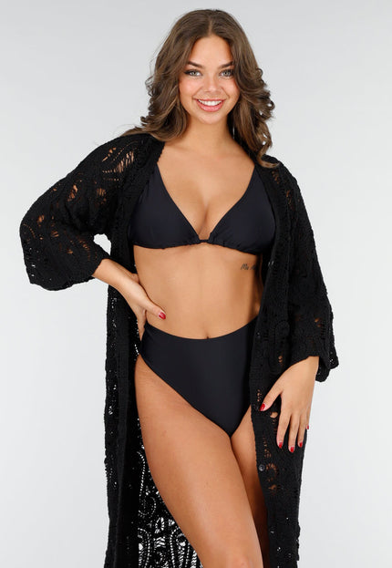 NEW020425 Gehaakte Cover-up Jurk met V-Hals