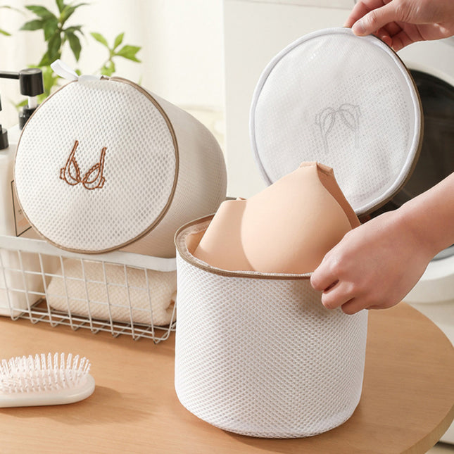 NEW020425 Waszakje voor Bh's met Ritssluiting