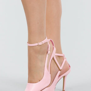 OP=OP.03.NL Lichtroze Pumps met Enkelbandje