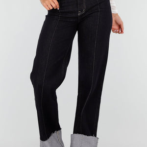 NEW020926 Donkerblauwe Extra Tall Stretch Straight Jeans