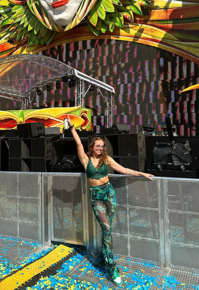 NEW0305 Groene Flair Mesh 2-Piece