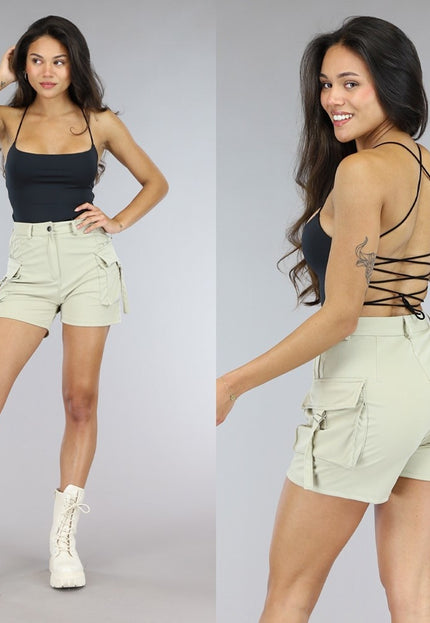 NEW0305 Open Rug Bodysuit Zwart