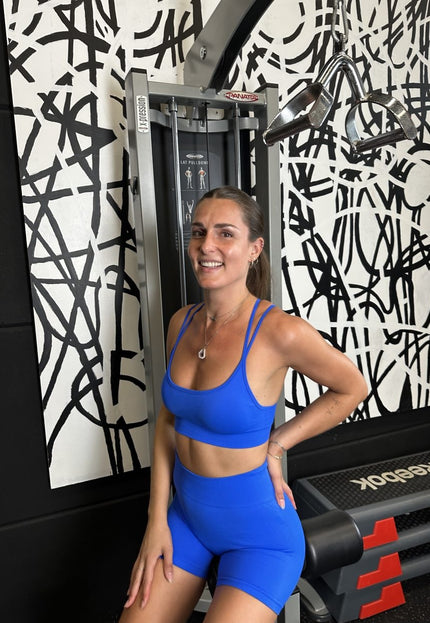 NEW0305 Royaal Blauwe Sport Short