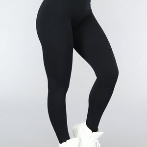 NEW0305 Zwarte Sportlegging met Zebra print