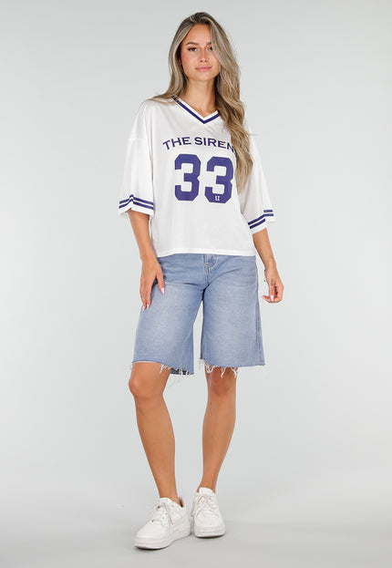 NEW030626 Lichtblauwe Denim Bermuda Short