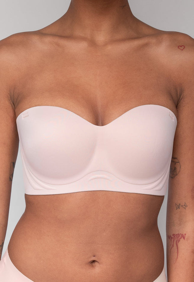 NEW0307 De Perfecte Strapless BH in Soft Roze