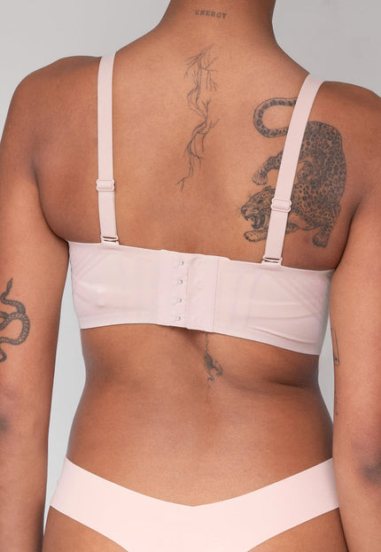 NEW0307 De Perfecte Strapless BH in Soft Roze