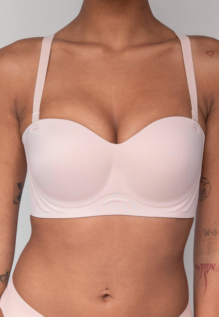 NEW0307 De Perfecte Strapless BH in Soft Roze