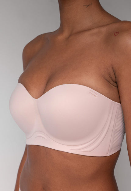 NEW0307 De Perfecte Strapless BH in Soft Roze